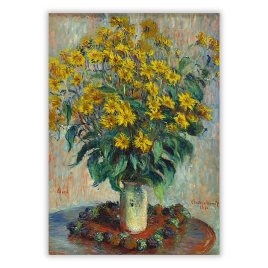 Claude Monet - Jerusalem Artichoke Flowers