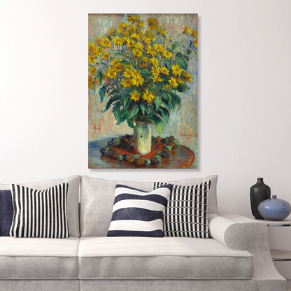 Claude Monet - Jerusalem Artichoke Flowers