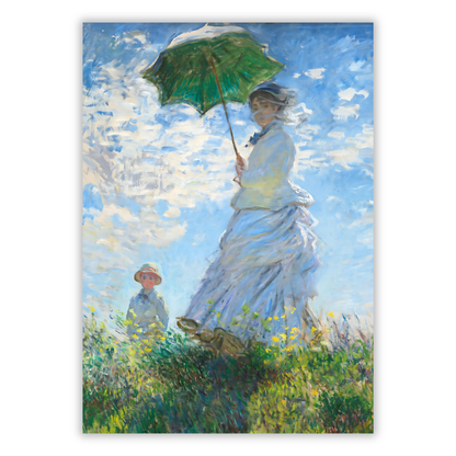 Claude Monet - Madame Monet and Her Son