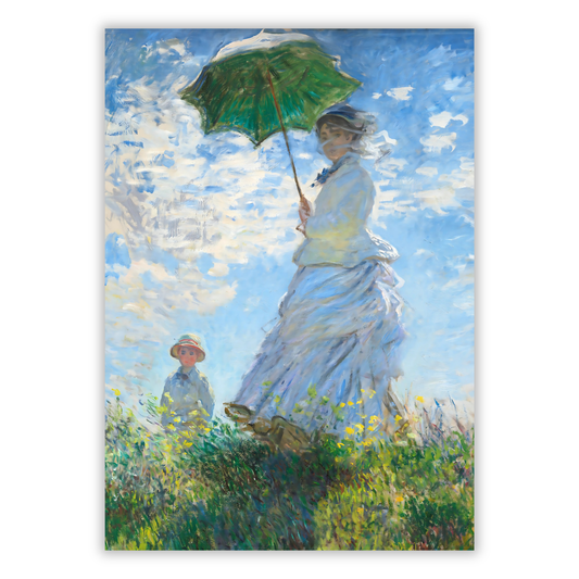 Claude Monet - Madame Monet and Her Son