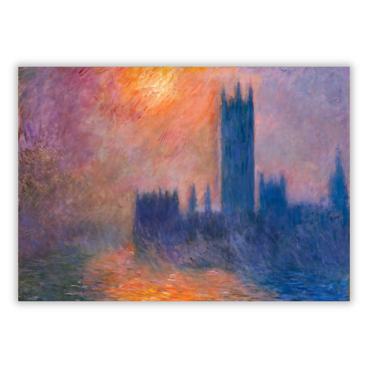 Claude Monet - The Houses of Parliament in London