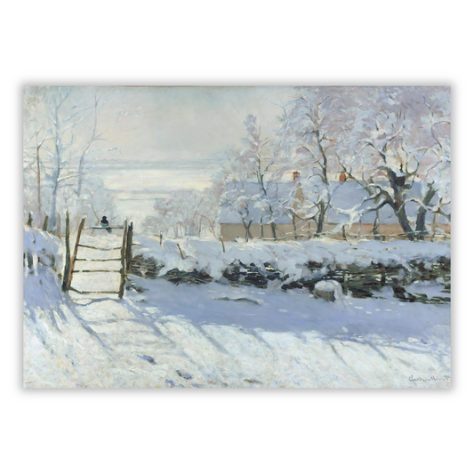 Claude Monet - The Magpie