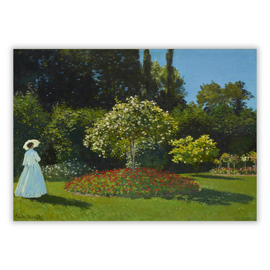 Claude Monet - Woman In The Garden