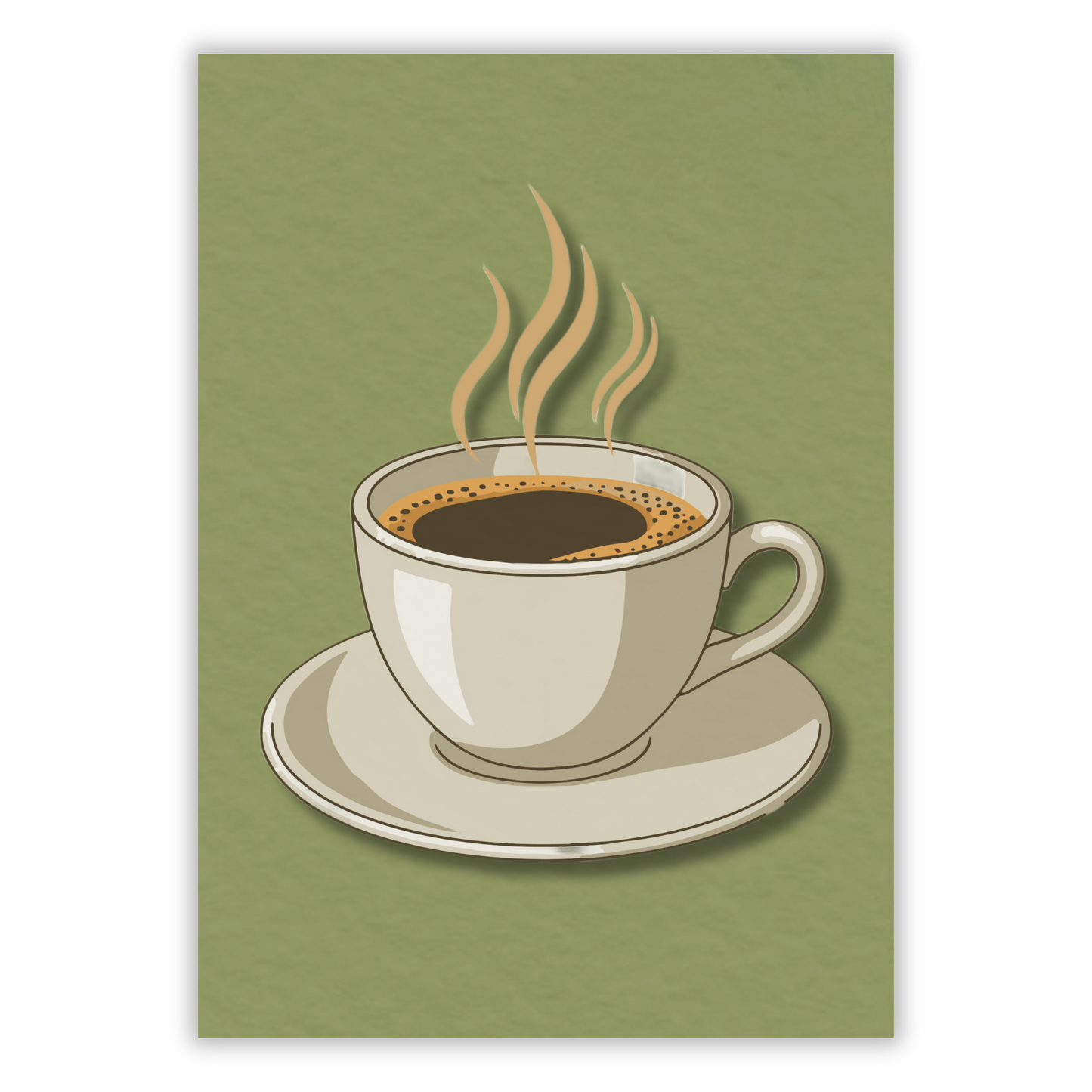 Coffee Wall Art Canvas Print