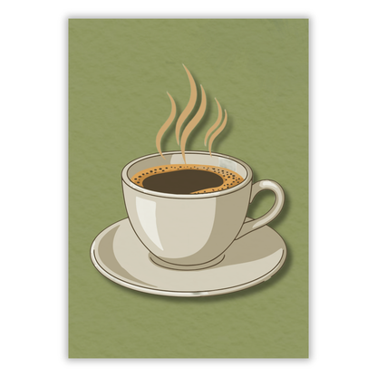 Coffee Wall Art Canvas Print