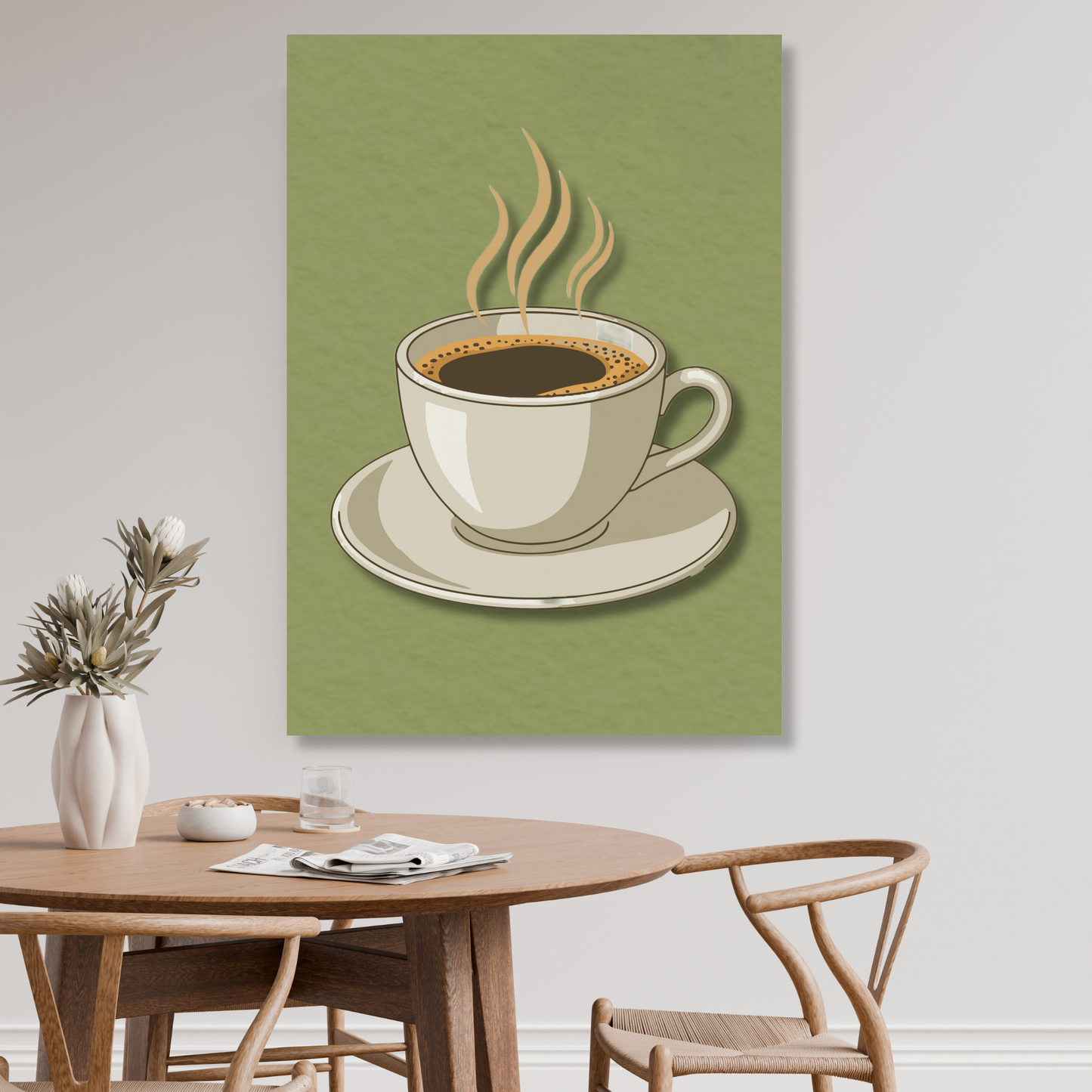 Coffee Wall Art Canvas Print