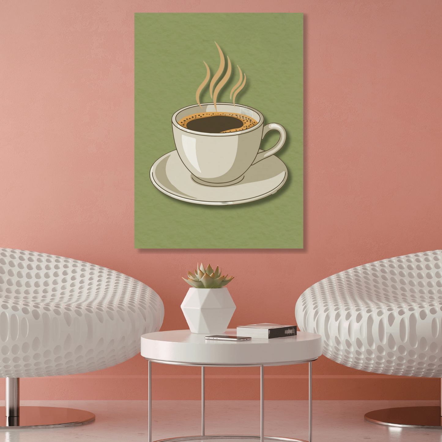 Coffee Wall Art Canvas Print