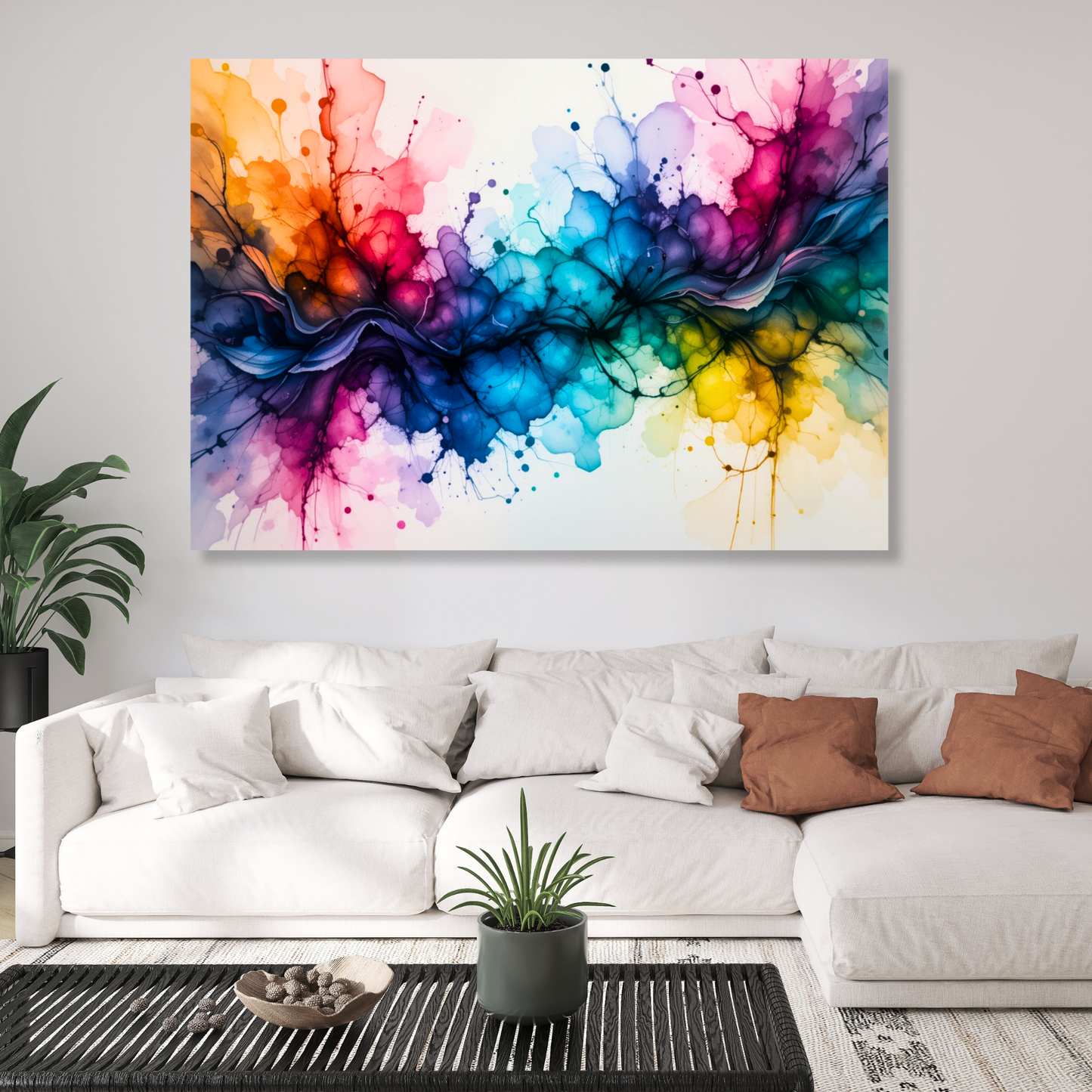 Colour Fusion Wall Art Canvas Print
