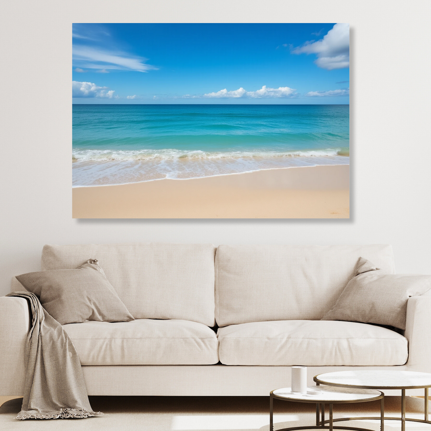 Coolum Beach Wall Art Canvas Print