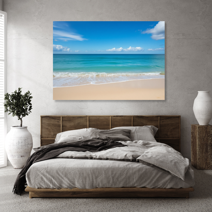 Coolum Beach Wall Art Canvas Print