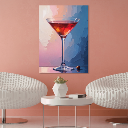 Cosmopolitan Classic Wall Art Canvas Print