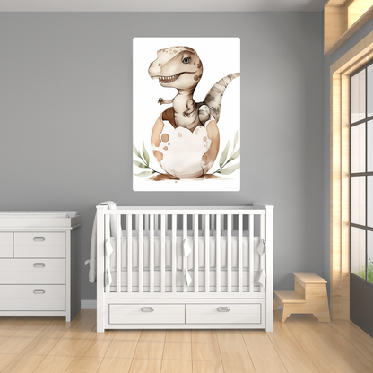 Draco The Dinosaur Canvas Wall Art Print