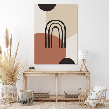Earthbound Boho Wall Art Canvas Print