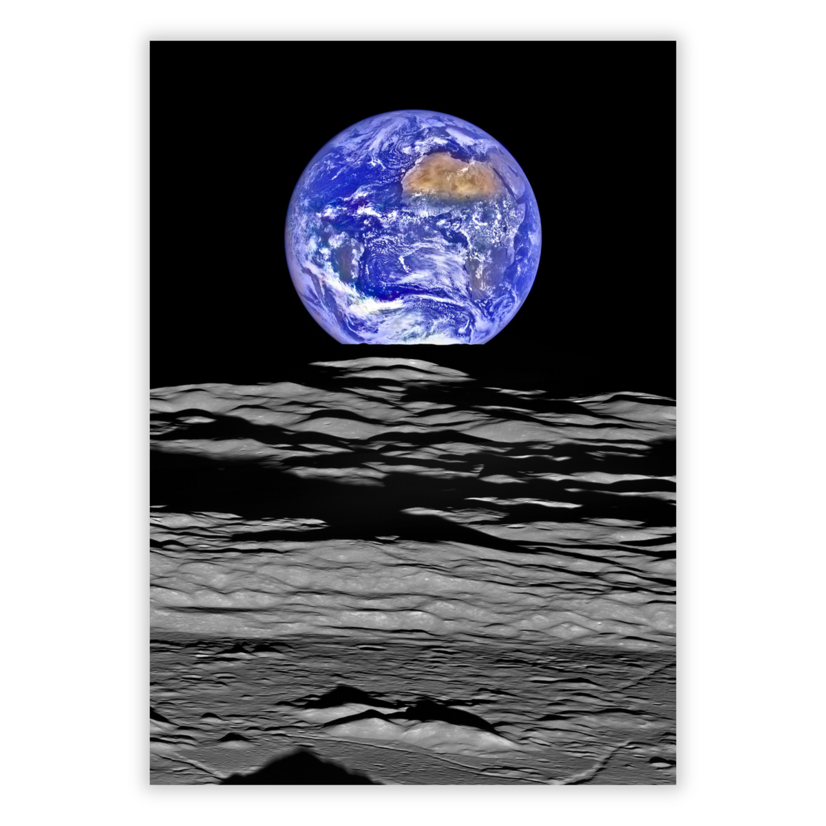 Earthrise Wall Art Canvas Print