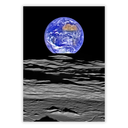 Earthrise Wall Art Canvas Print