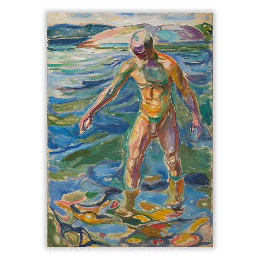 Edvard Munch - Bathing Man