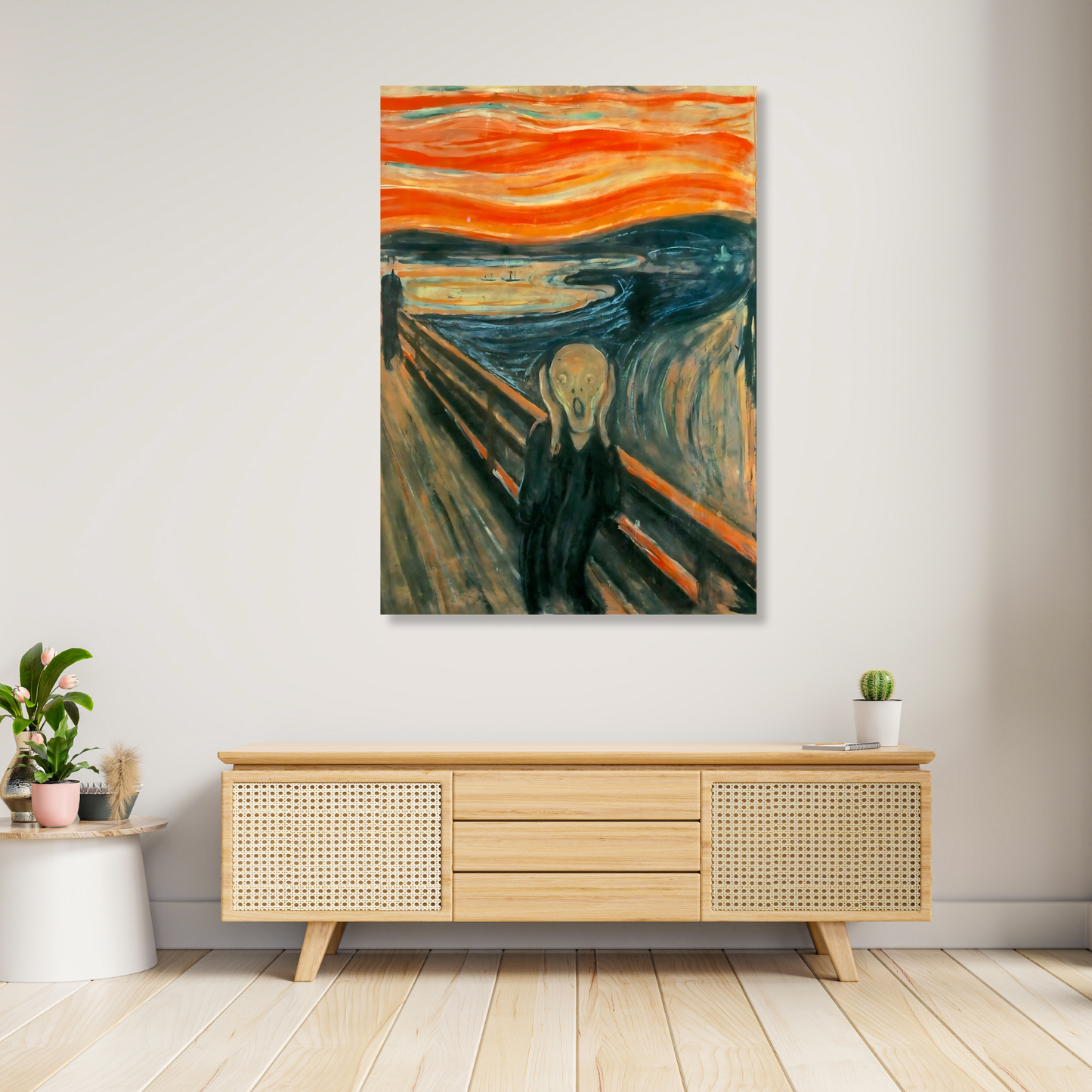 Edvard Munch - The Scream No.3 Wall Art Canvas Print