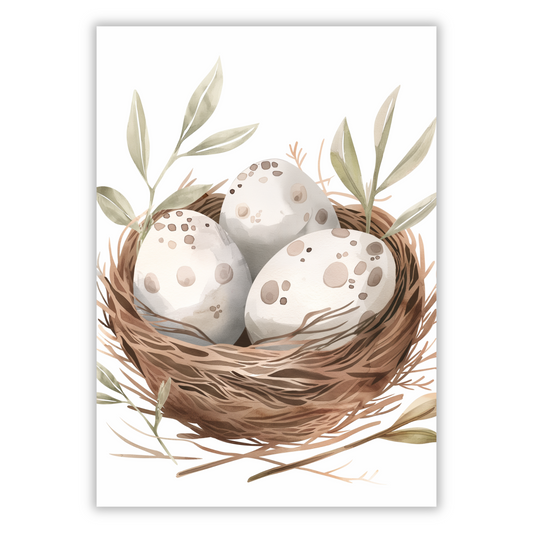Dinosaur Eggs Canvas Wall Art Print