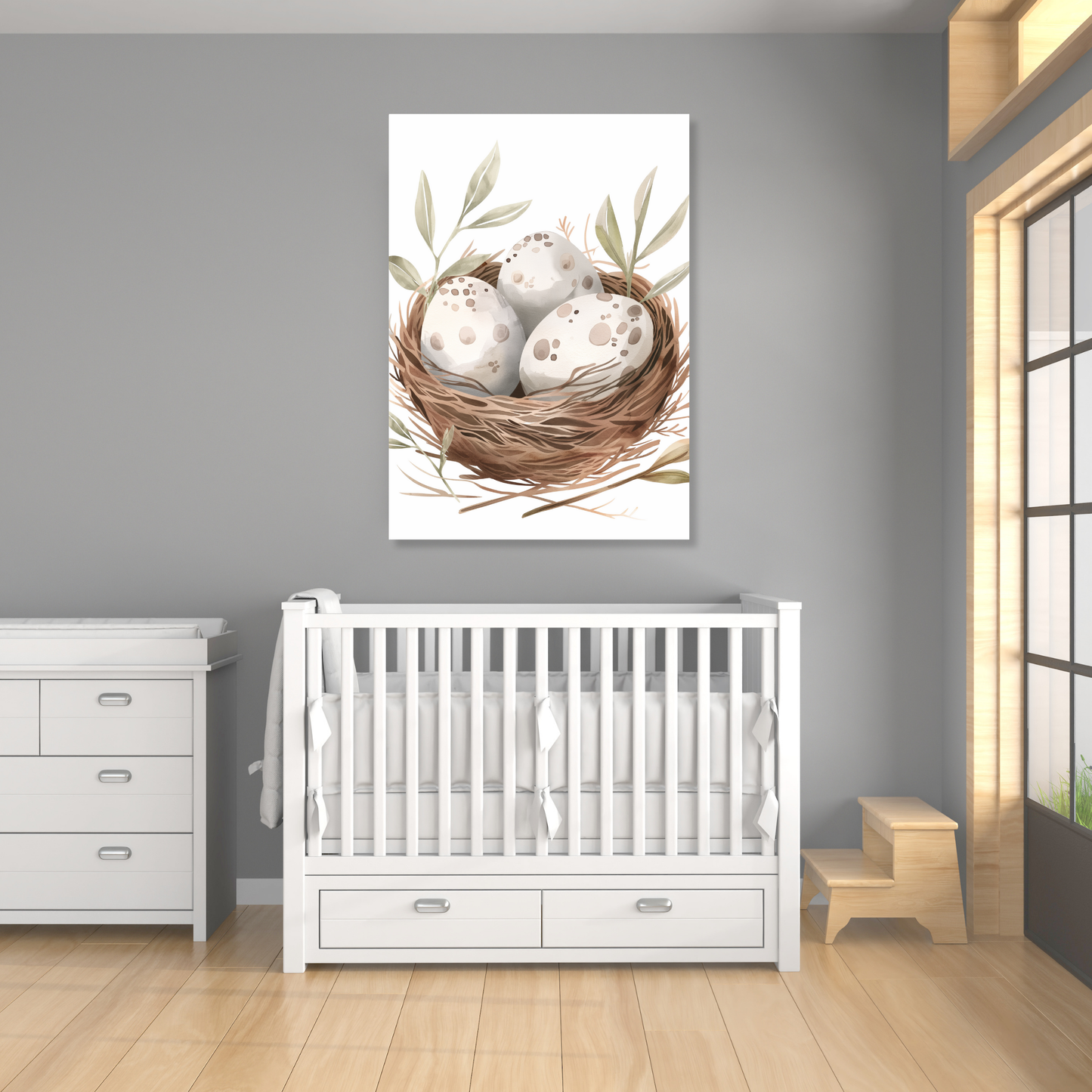 Dinosaur Eggs Canvas Wall Art Print