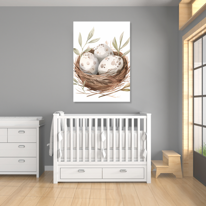 Dinosaur Eggs Canvas Wall Art Print