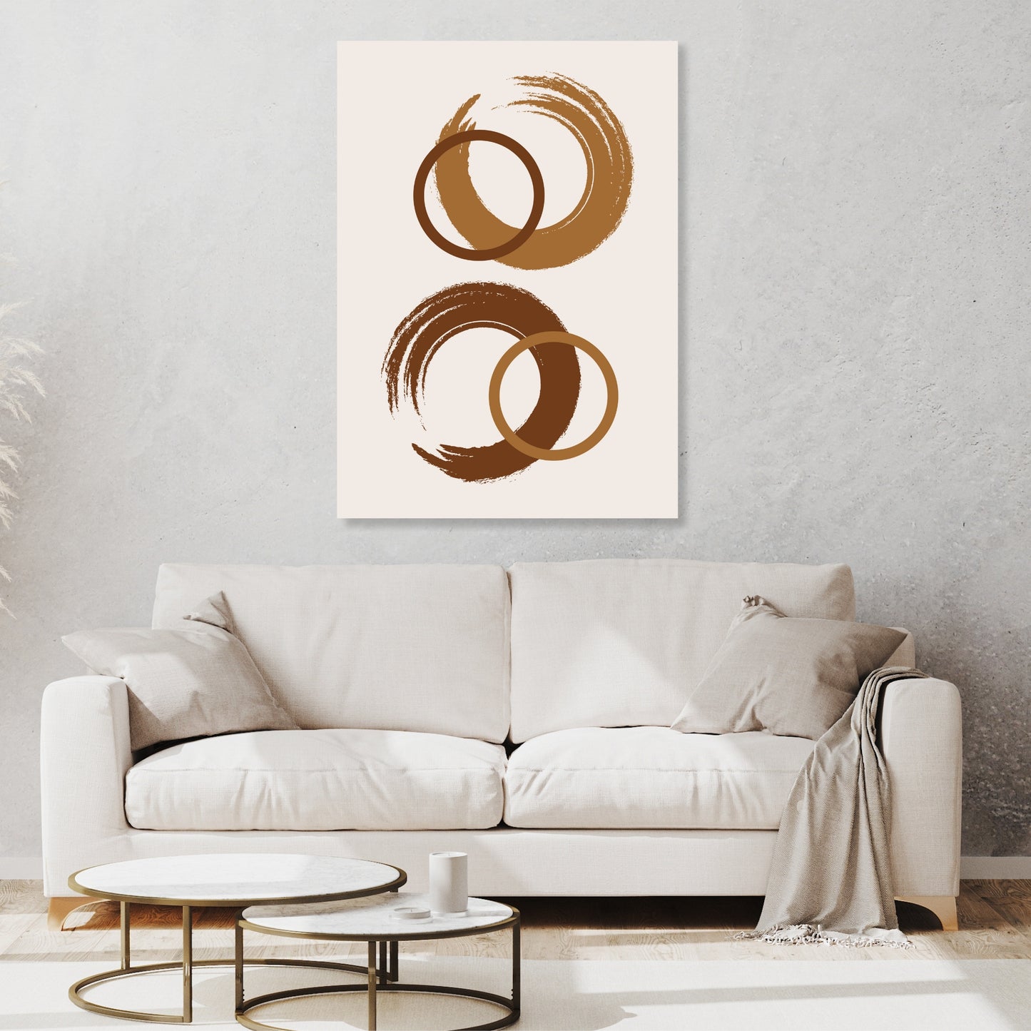 Enchanted Echo Boho Wall Art Canvas Print
