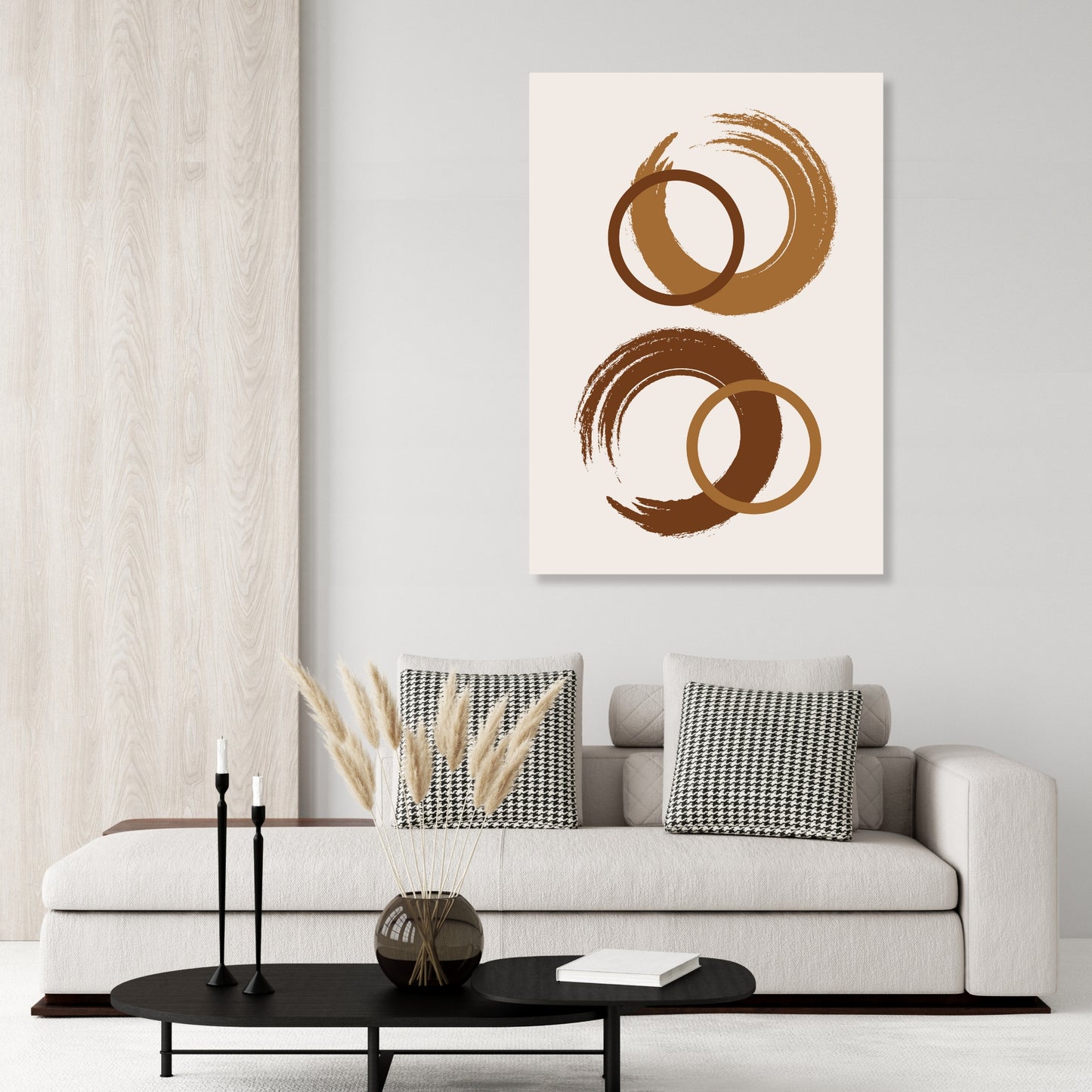 Enchanted Echo Boho Wall Art Canvas Print