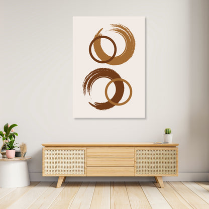 Enchanted Echo Boho Wall Art Canvas Print
