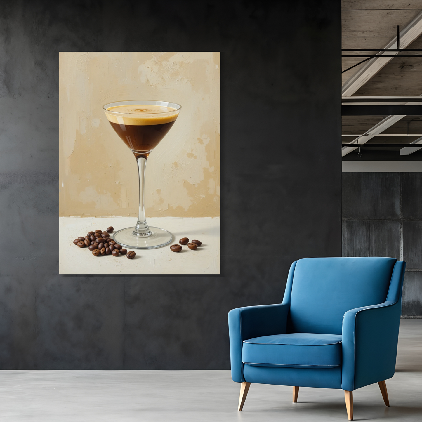Espresso Martini Classic Wall Art Canvas Print