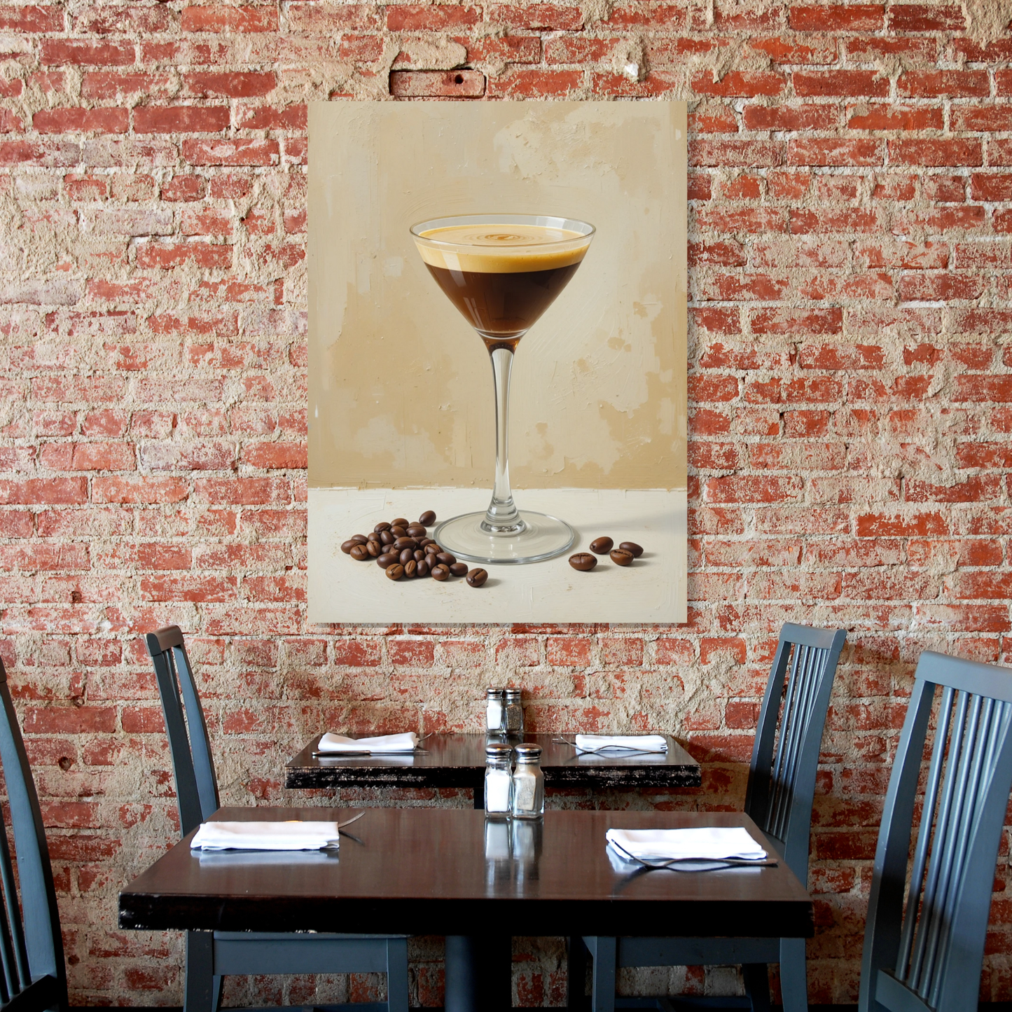 Espresso Martini Classic Wall Art Canvas Print