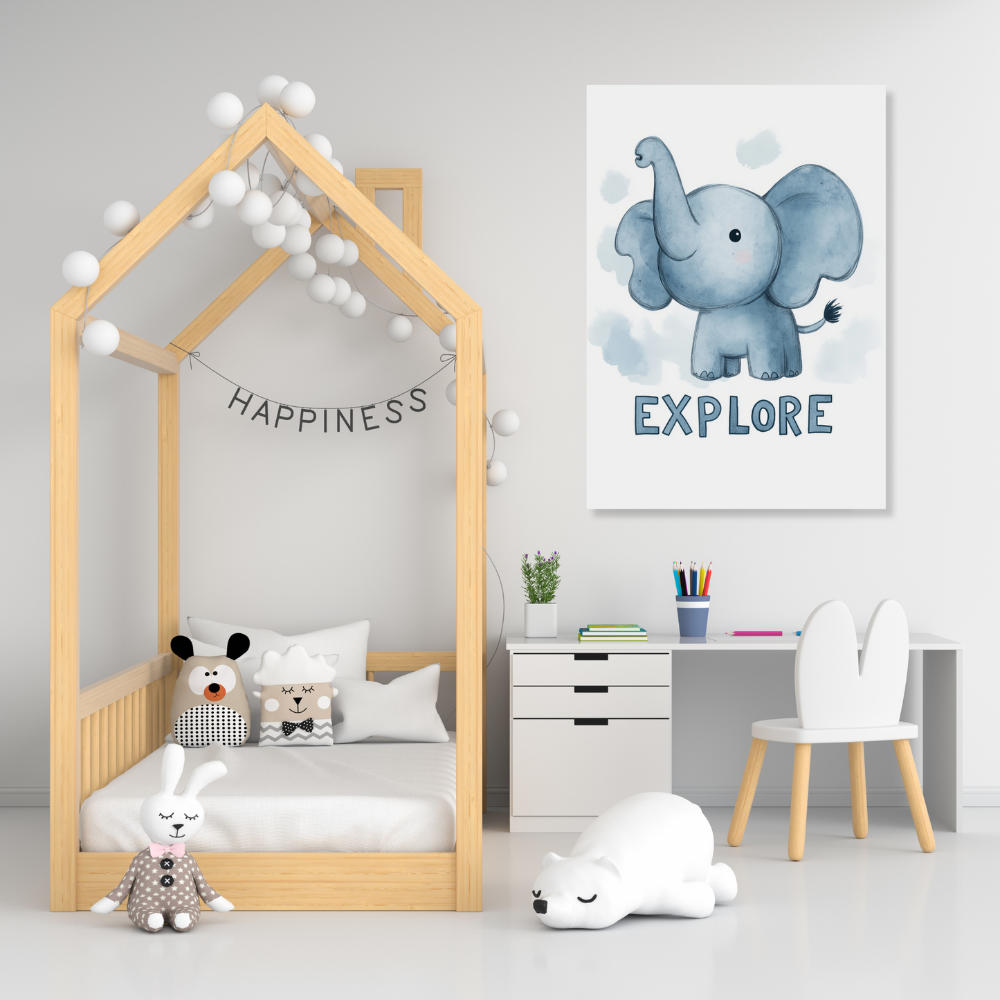 Explore Canvas Wall Art Print