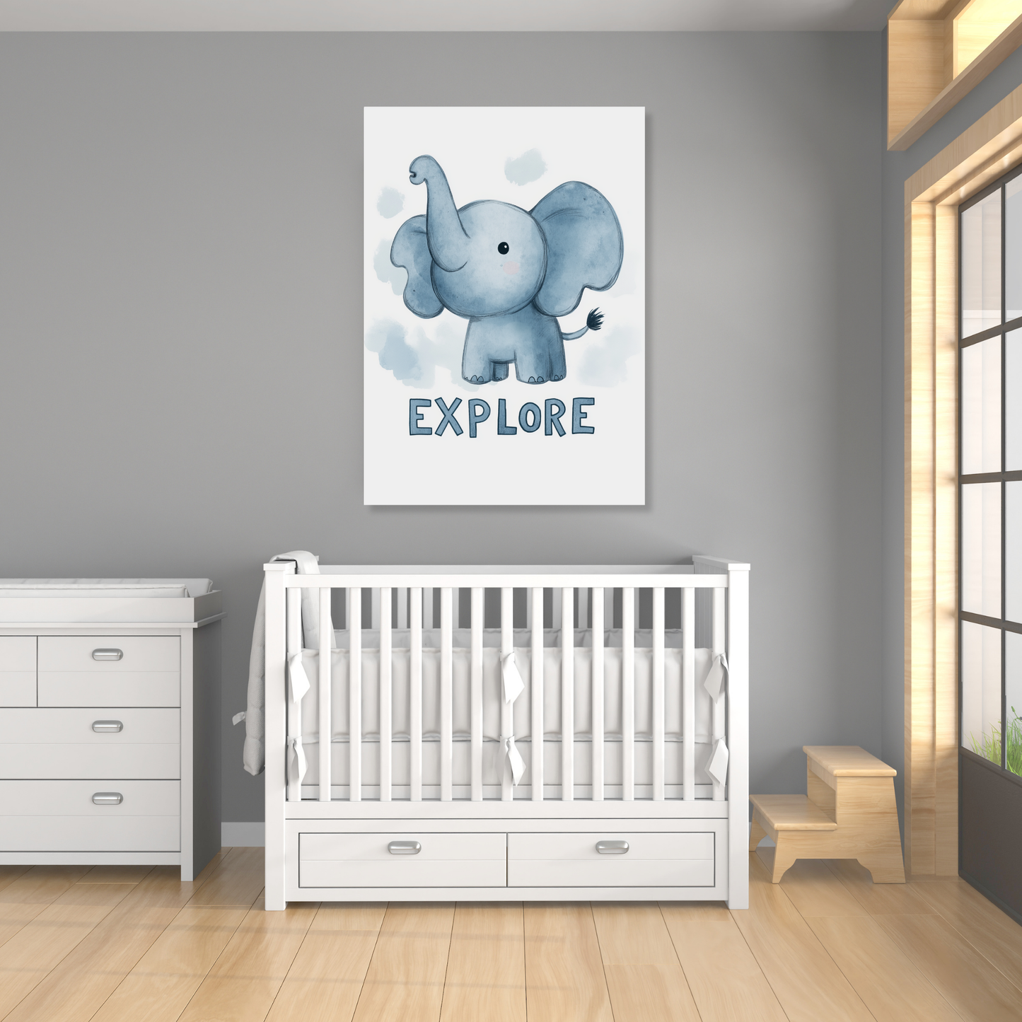 Explore Canvas Wall Art Print