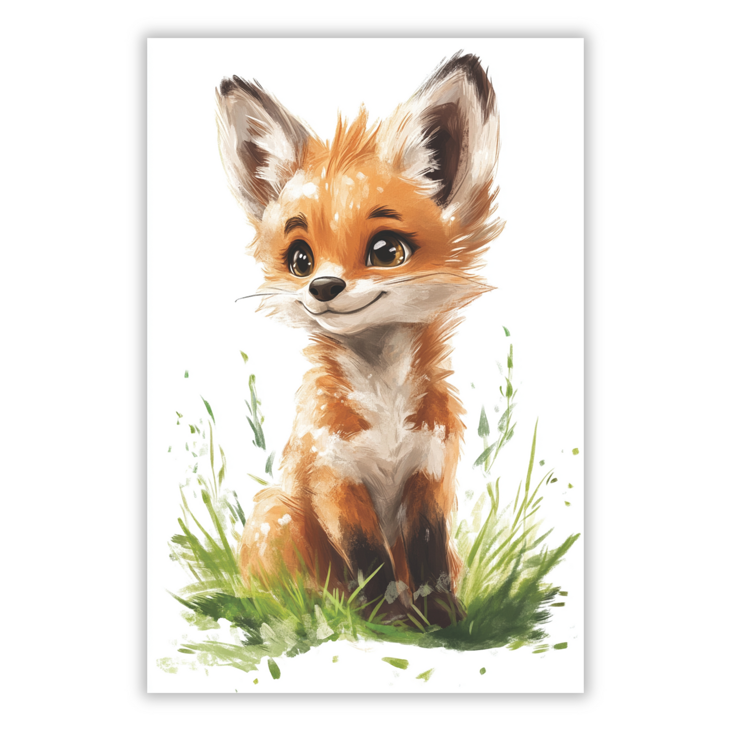 Felicity Fox Canvas Wall Art Print