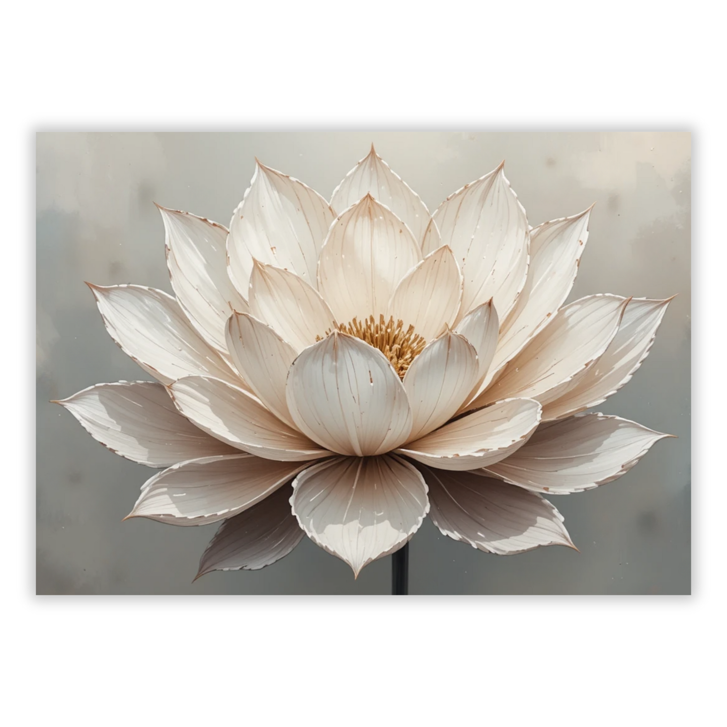 Floral Serenity Wall Art Canvas Print
