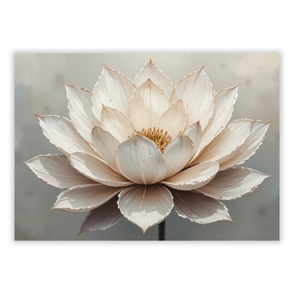 Floral Serenity Wall Art Canvas Print