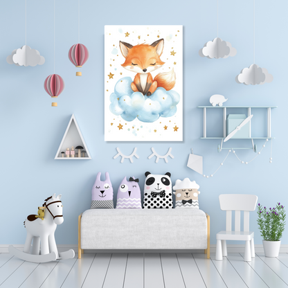 Freddie Fox Canvas Wall Art Print