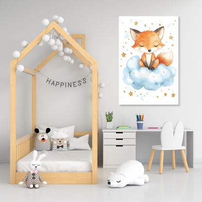 Freddie Fox Canvas Wall Art Print