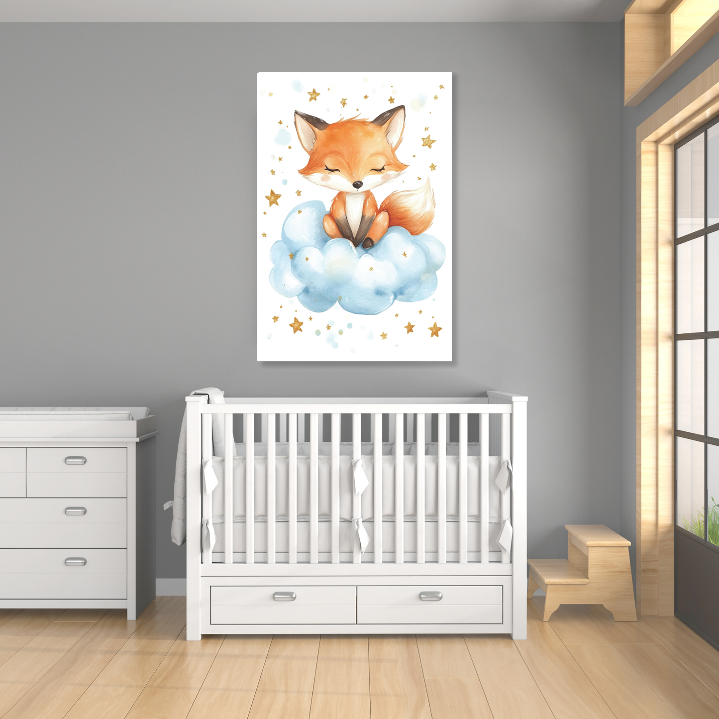 Freddie Fox Canvas Wall Art Print