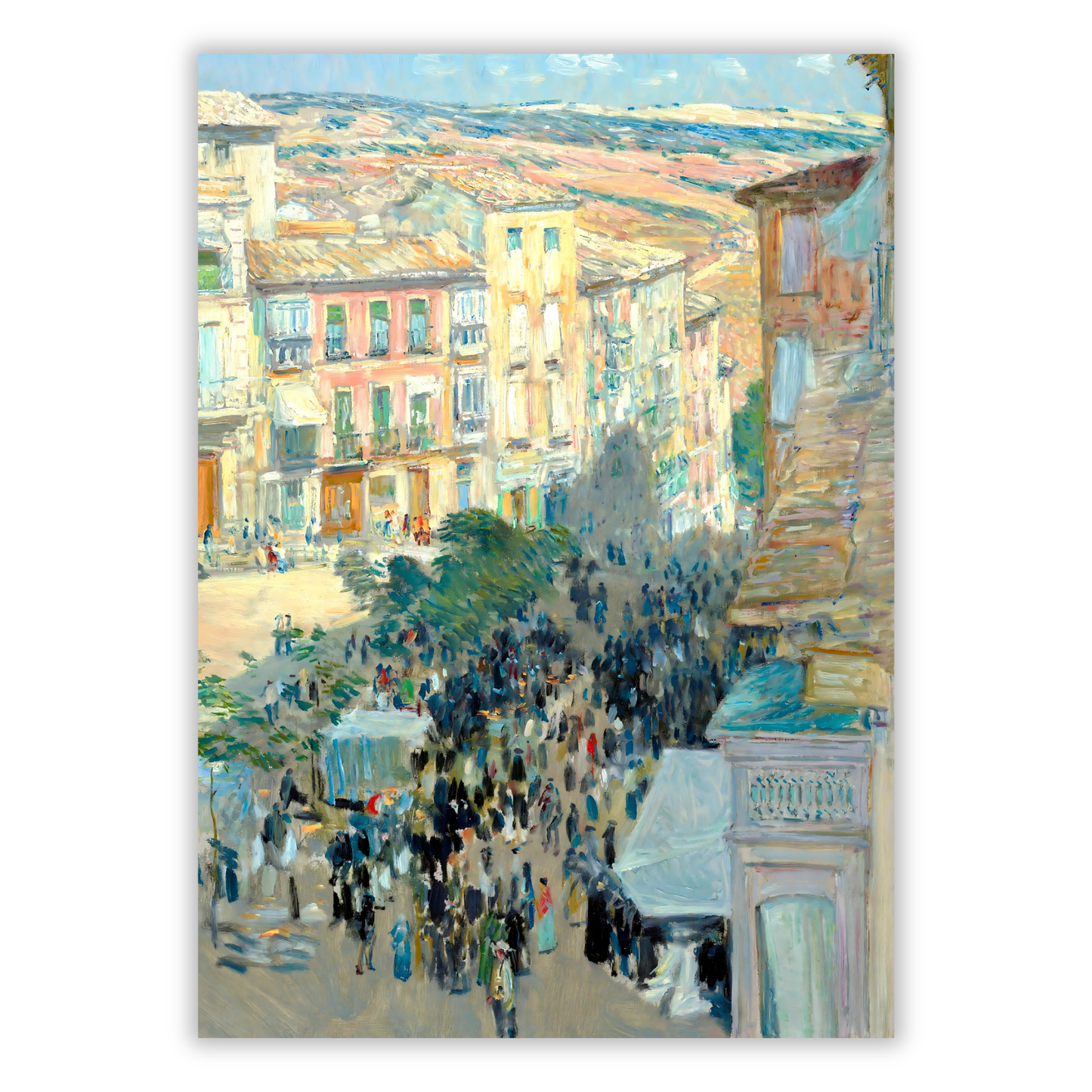 Frederick Childe Hassam - View Of A Southern French City