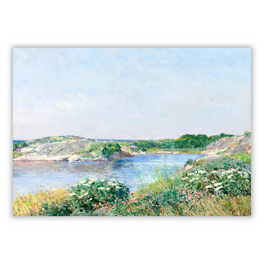 Frederick Childe Hassam - The Little Pond, Appledore