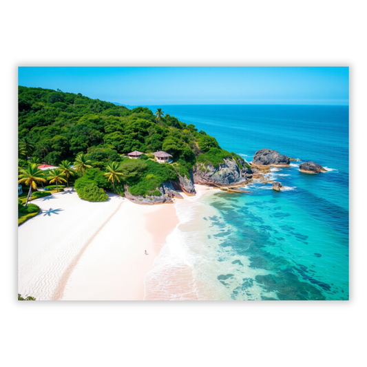 From The Air Wall Art Canvas Print