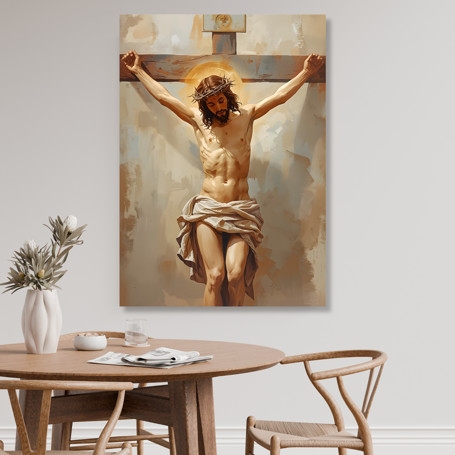 Grace Under Thorns Wall Art Canvas Print