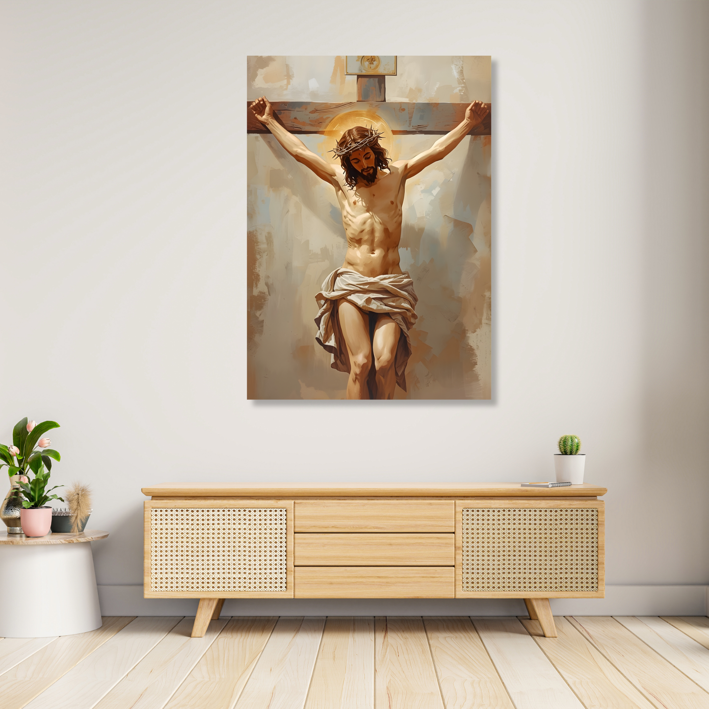 Grace Under Thorns Wall Art Canvas Print