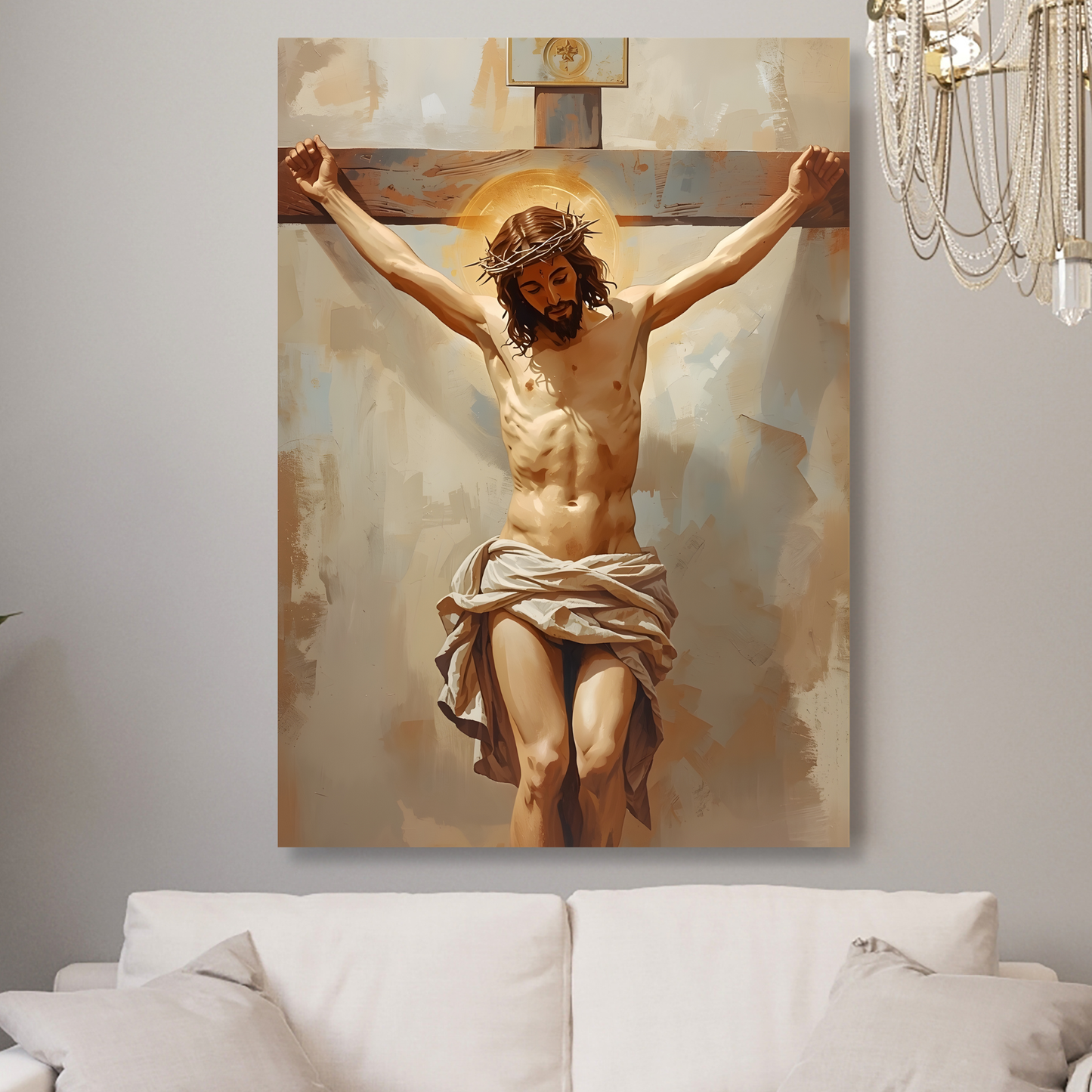 Grace Under Thorns Wall Art Canvas Print