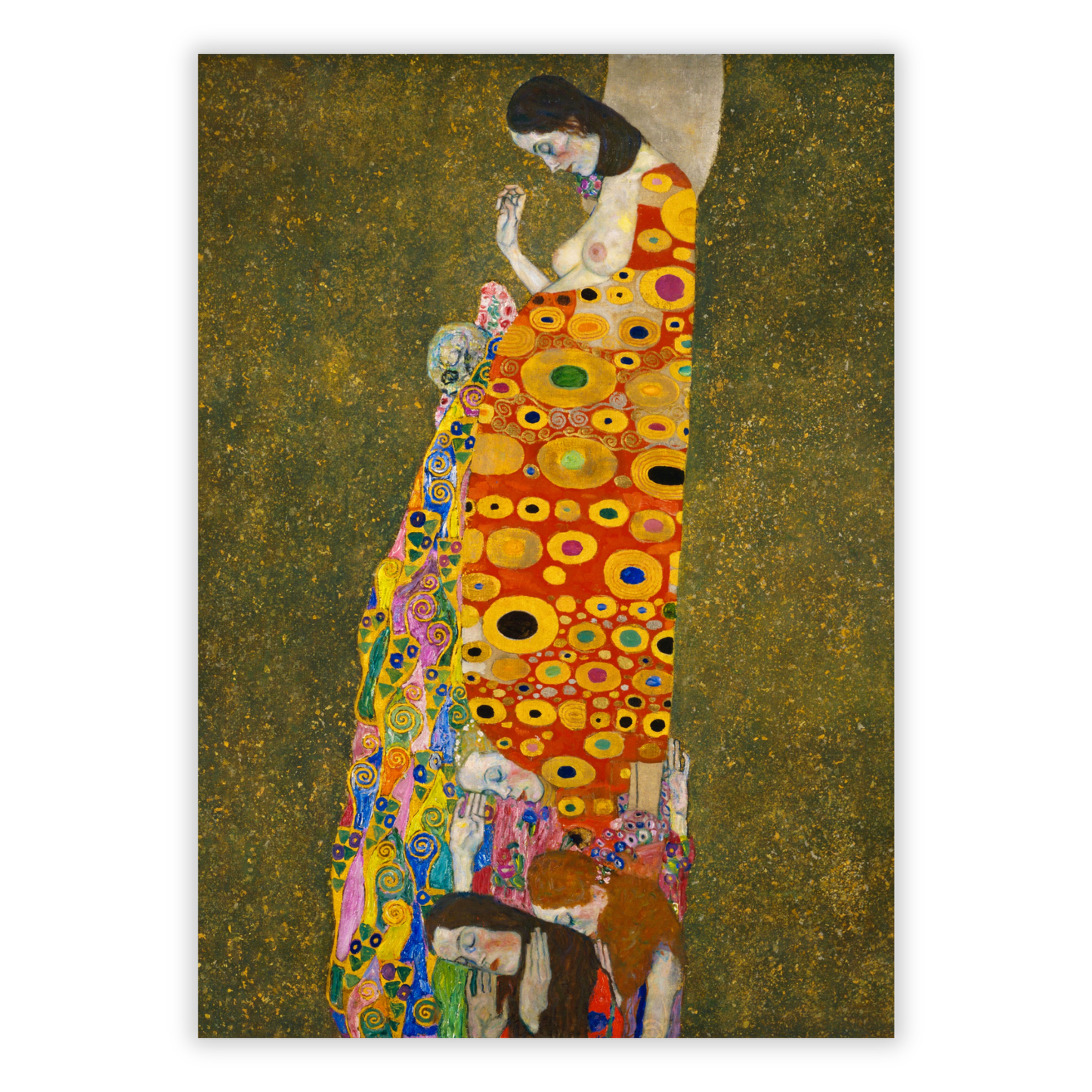 Gustav Klimt - Hope II Wall Art Canvas Print
