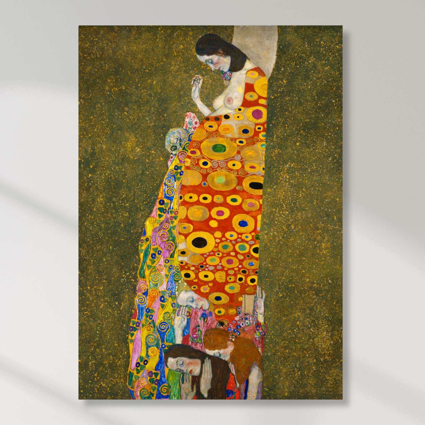 Gustav Klimt - Hope II Wall Art Canvas Print