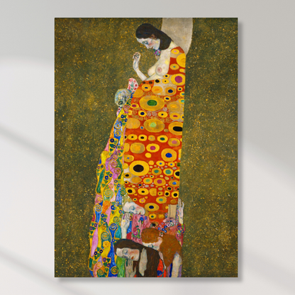 Gustav Klimt - Hope II Wall Art Canvas Print
