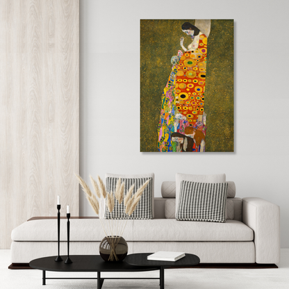 Gustav Klimt - Hope II Wall Art Canvas Print