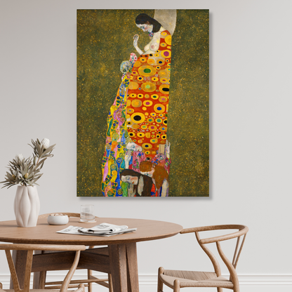 Gustav Klimt - Hope II Wall Art Canvas Print