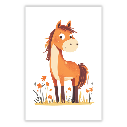 Harry Horse Canvas Wall Art Print