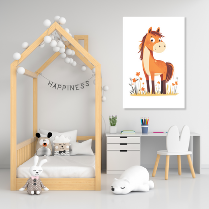 Harry Horse Canvas Wall Art Print